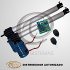 Kit Motor Pivotante Industrial Duplo PL4 1,2m 220V Rossi