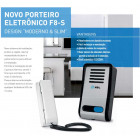 Interfone Porteiro Eletrônico F8-S Alumínio - HDL